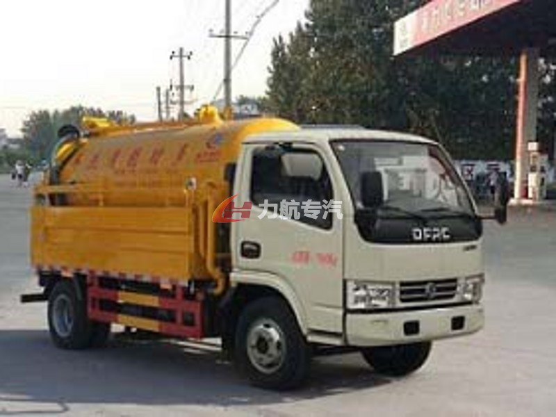 東風(fēng)水罐1.5噸污水罐3.5噸清洗吸污車圖片