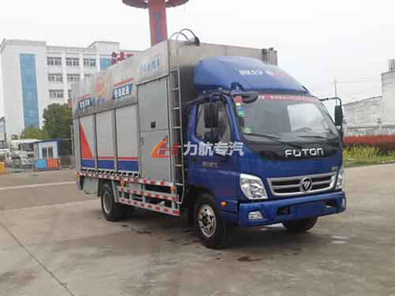 福田轻卡欧马可污水处理车图片