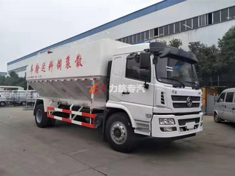 陜汽軒德20m3散裝飼料運輸車圖片