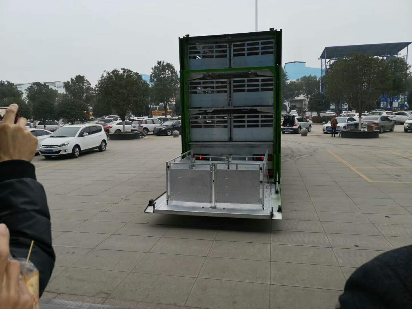 運豬車