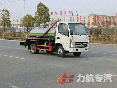 凯马国六2方吸粪车 小型蓝牌吸粪车图片