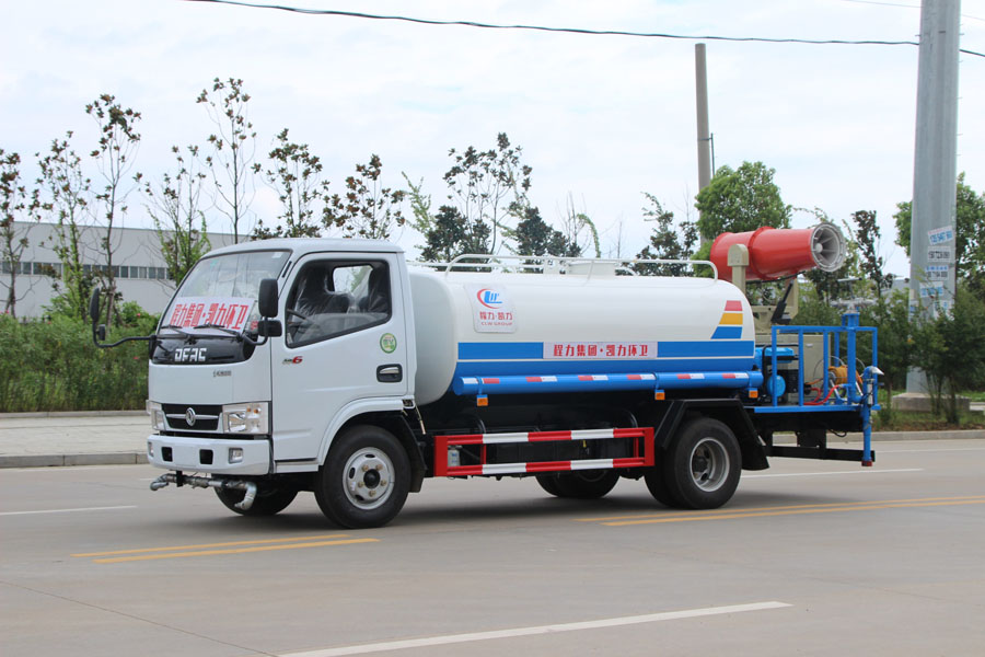 東風(fēng)5方抑塵車，東風(fēng)霧炮抑塵車現(xiàn)車
