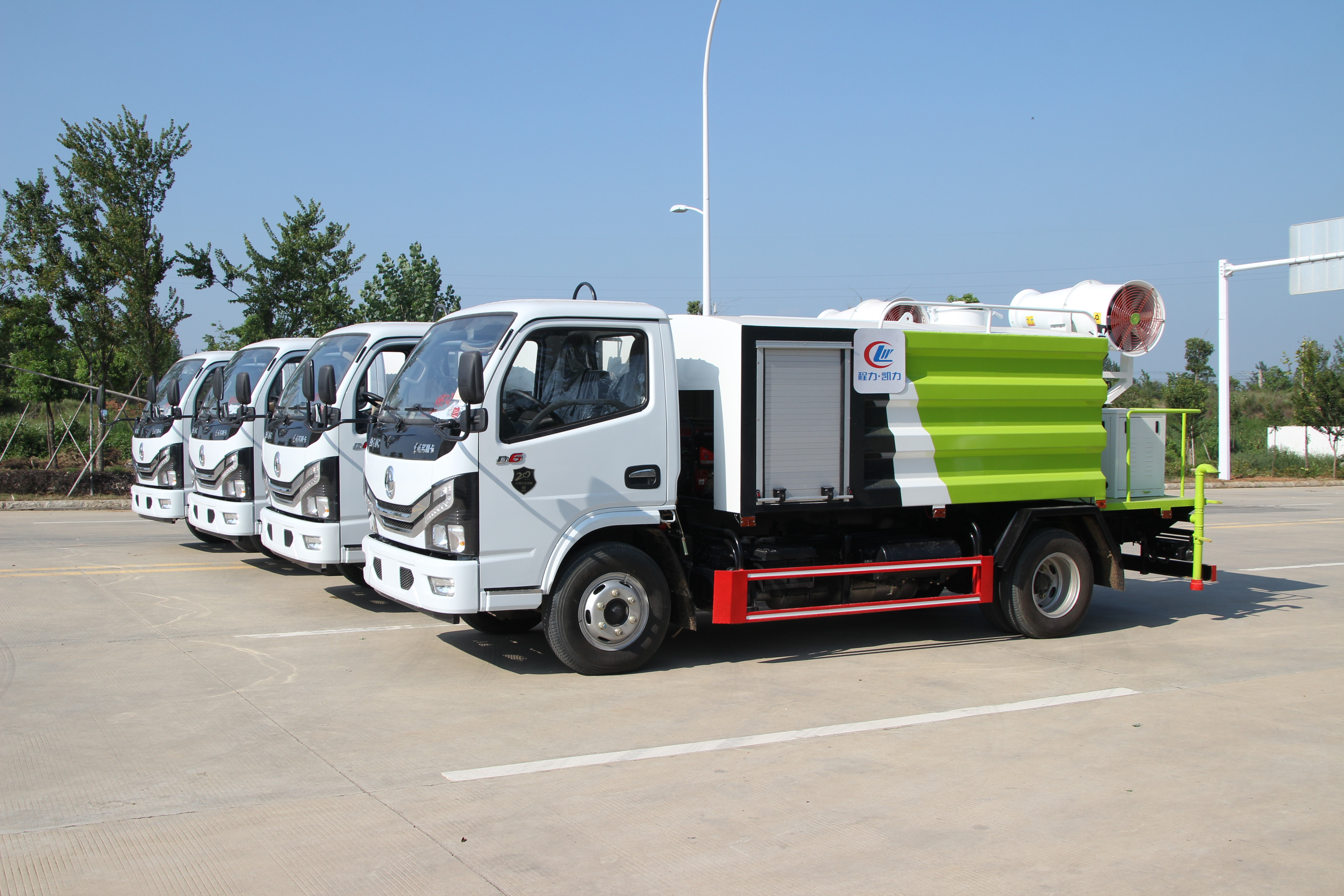 國六東風(fēng)抑塵車，國六東風(fēng)5方霧炮車