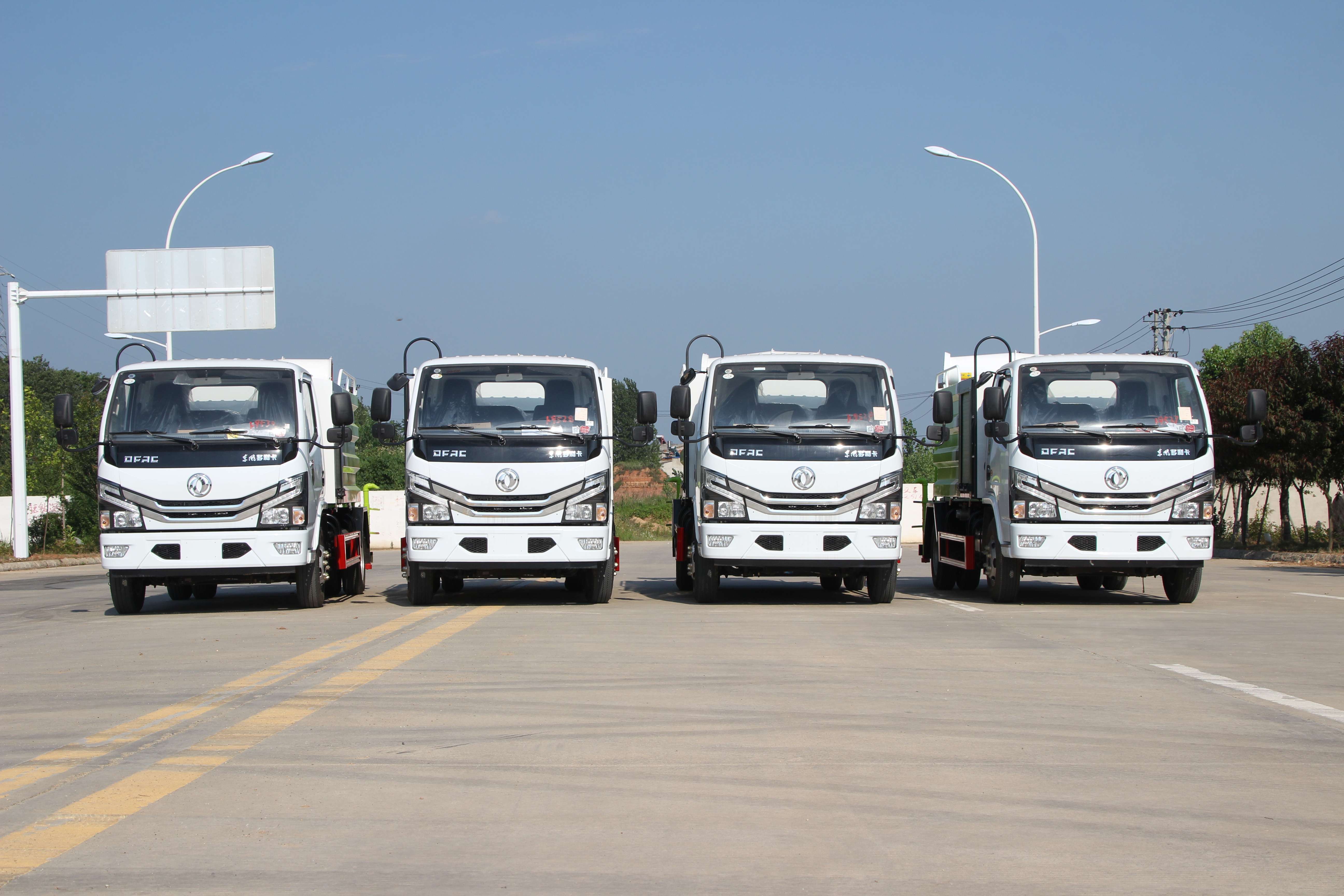 國六東風(fēng)5方抑塵車