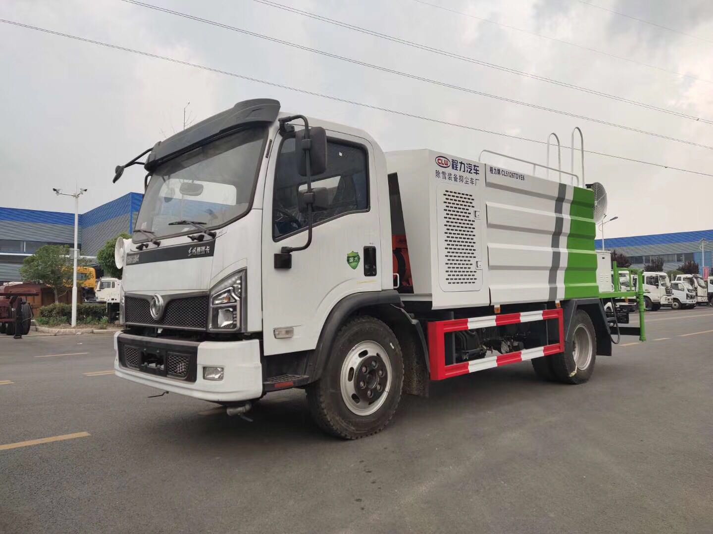 國(guó)六東風(fēng)福瑞卡8方抑塵車