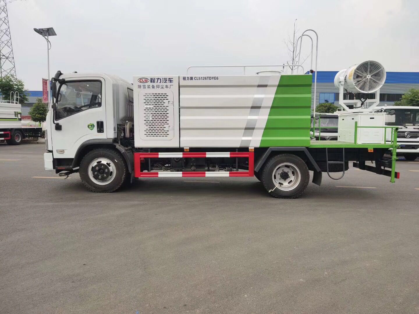 國(guó)六東風(fēng)福瑞卡8方抑塵車