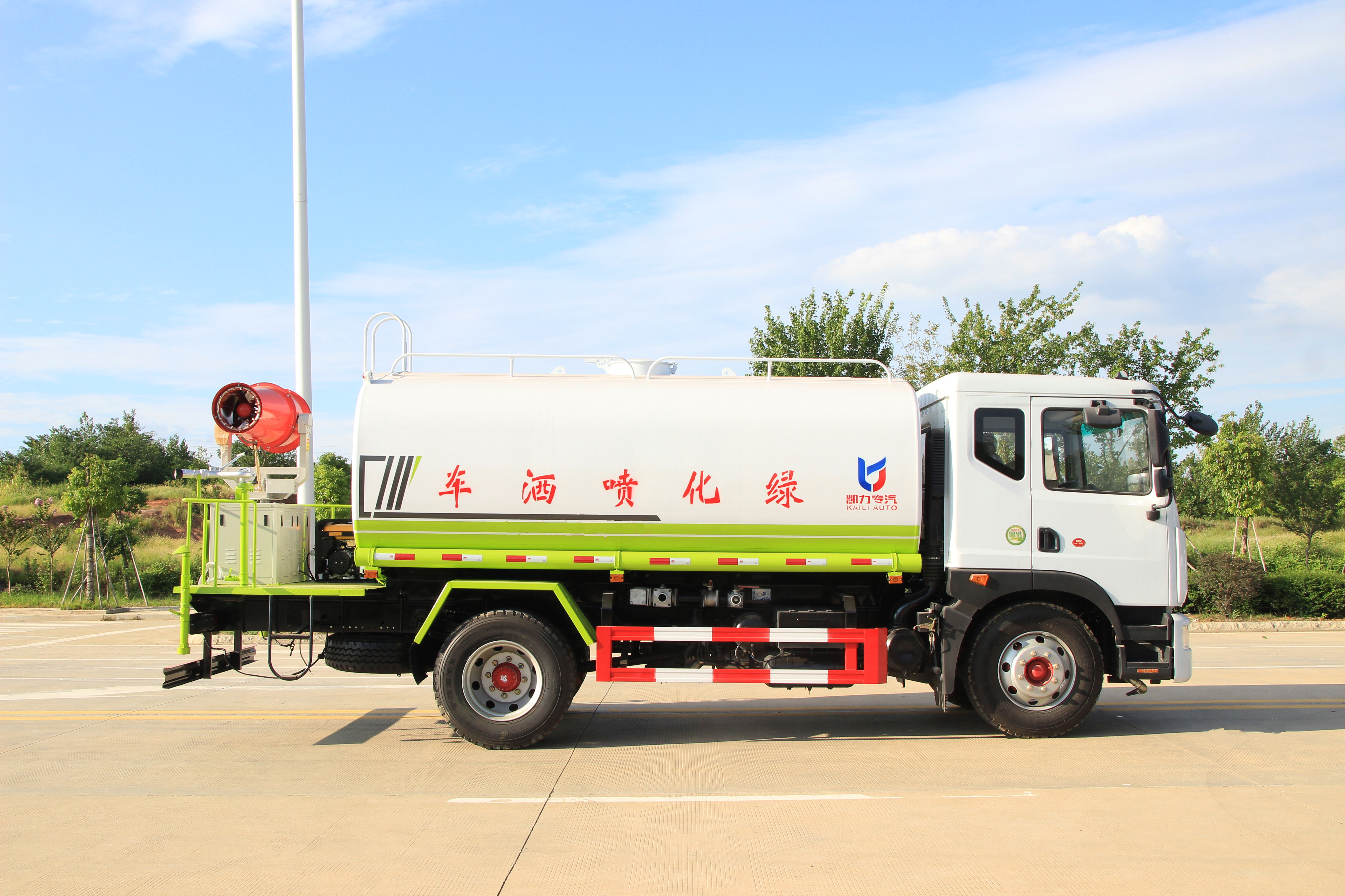 國(guó)六12方東風(fēng)D9灑水車多功能抑塵車