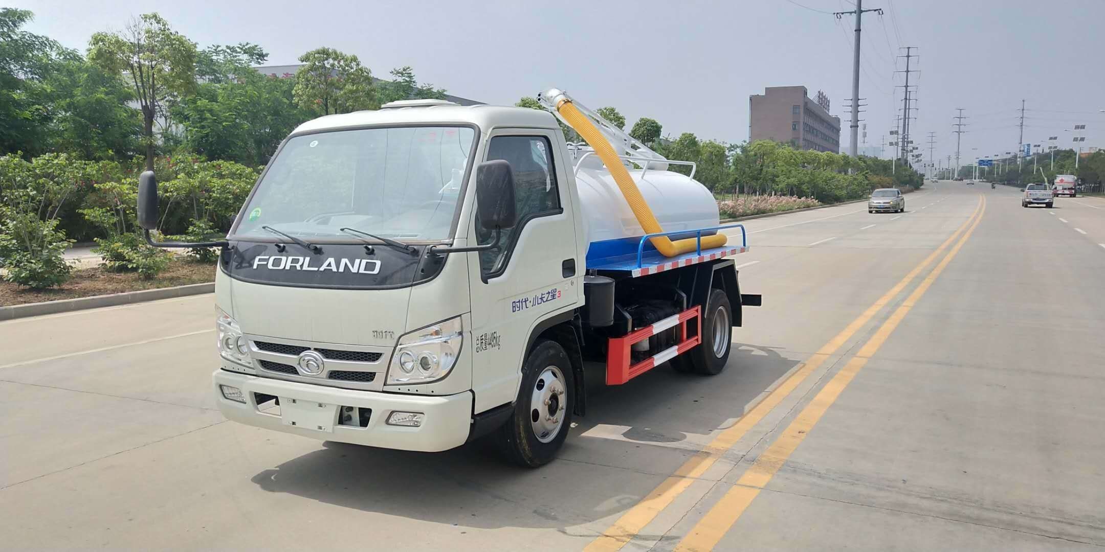 國六福田時(shí)代小卡3吸糞車,藍(lán)牌不超重吸糞車