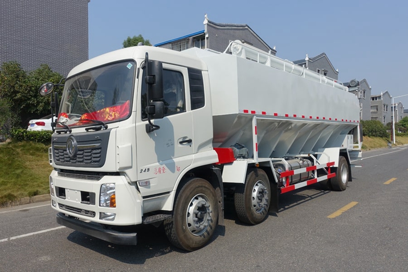 東風(fēng)天錦15噸散裝飼料車圖（2）