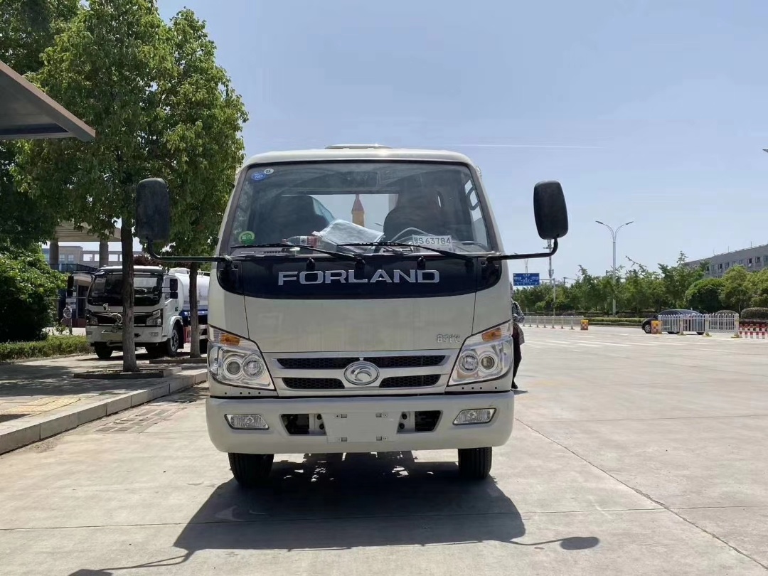 福田國六小卡3車廂可御式垃圾車/3方勾臂垃圾車