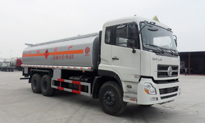 东风天龙后双桥型化工液体运输车