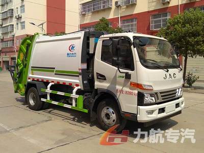 国六爆款江淮骏铃6方压缩垃圾车
