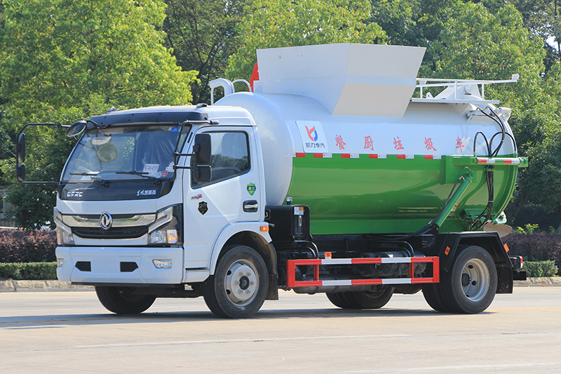 国六东风大多利卡8方餐厨式垃圾车