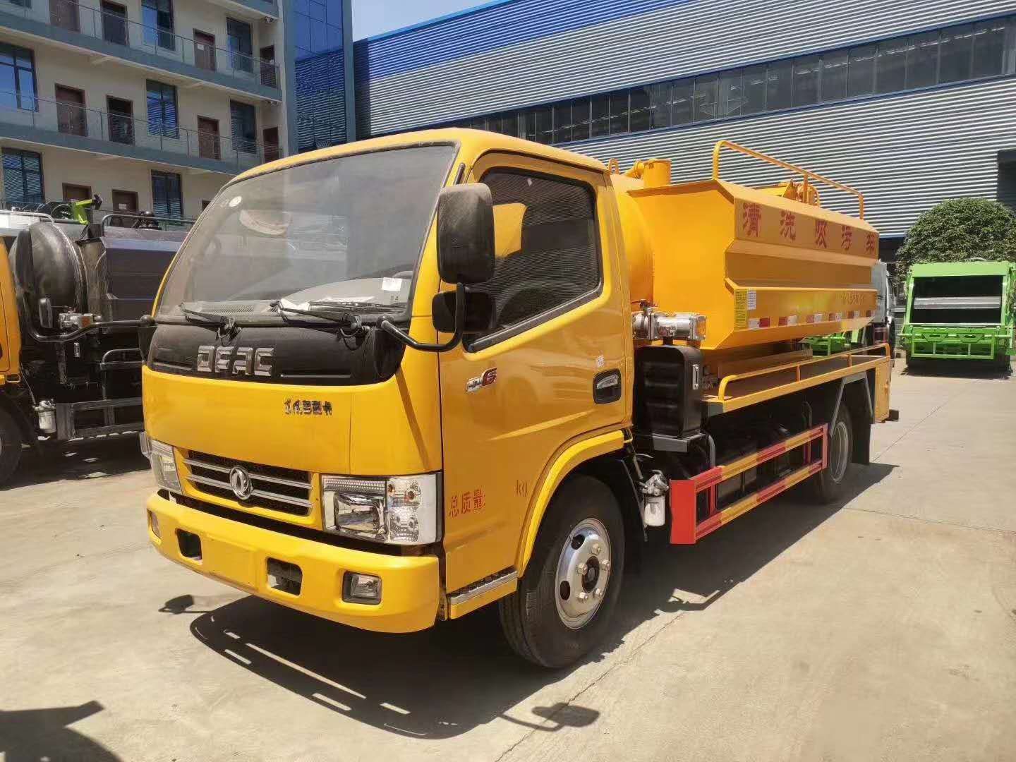 吸污車 東風(fēng)天錦清潔吸污車