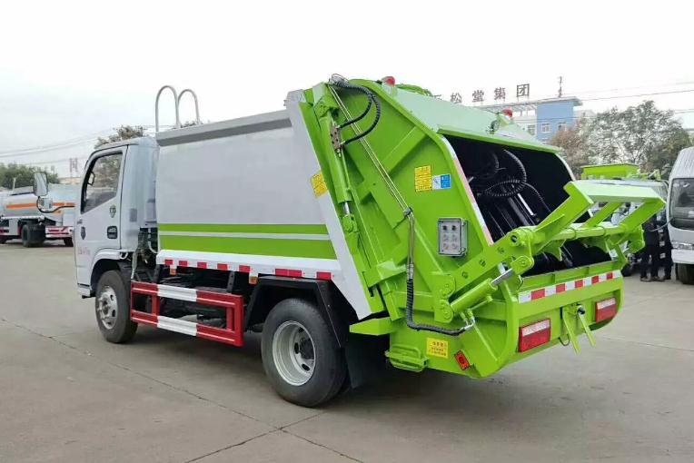 壓縮垃圾車6方壓縮垃圾車國六朝柴6方壓縮5