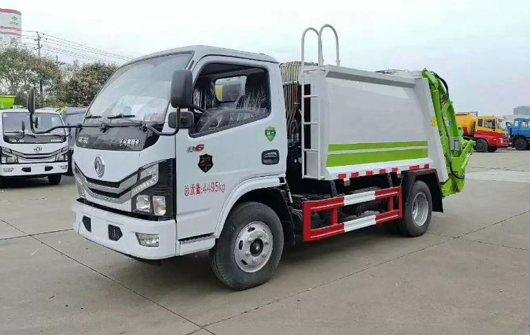 壓縮垃圾車6方壓縮垃圾車國六朝柴6方壓縮3