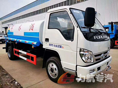 福田小卡之星3方灑水車