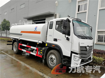 福田歐馬可國六排放10方灑水車