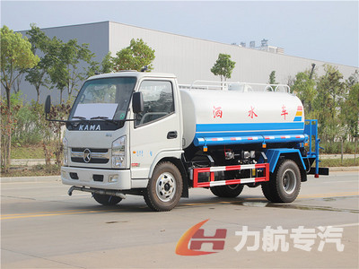 凱馬國六藍牌5噸灑水車