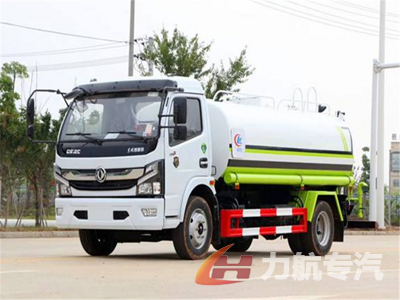 國六D7東風凱普特8方灑水車圖片