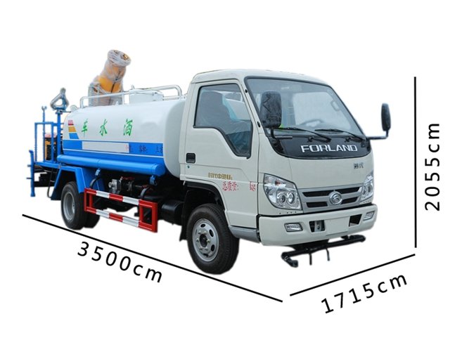 灑水車結(jié)構(gòu)圖