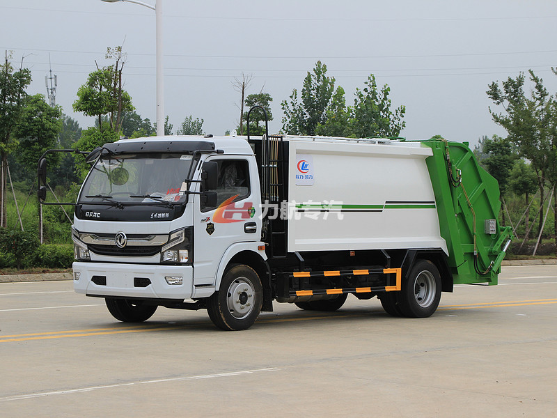 国六东风天锦14方压缩式垃圾车厂家直销图片