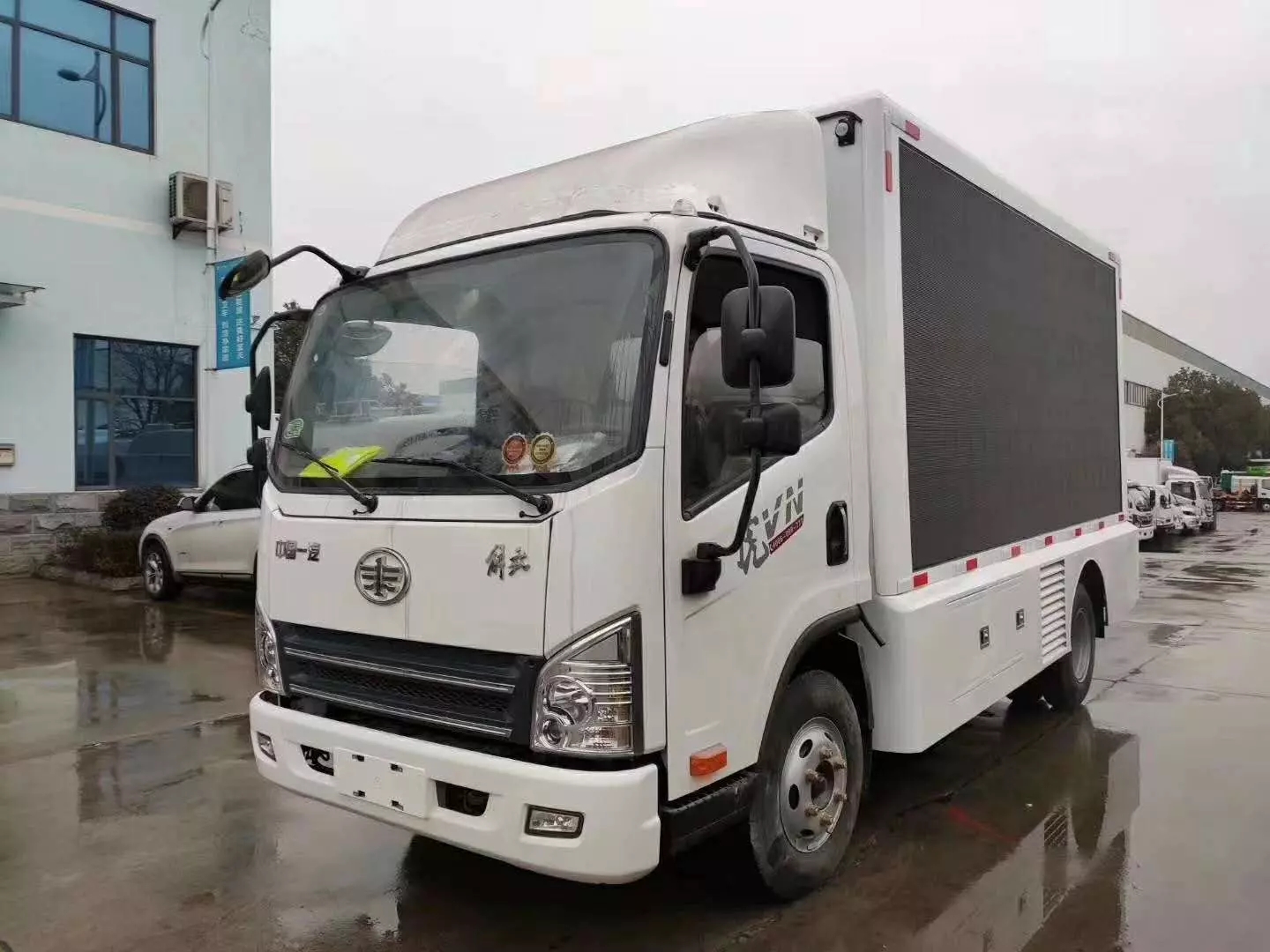 国六解放LED广告宣传车