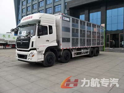 東風(fēng)天龍9.6米畜禽運(yùn)輸車(chē)圖片