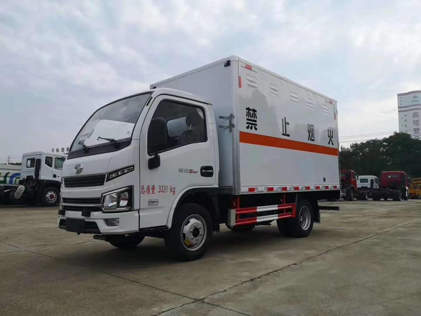 国六上汽跃进福运小卡爆破车