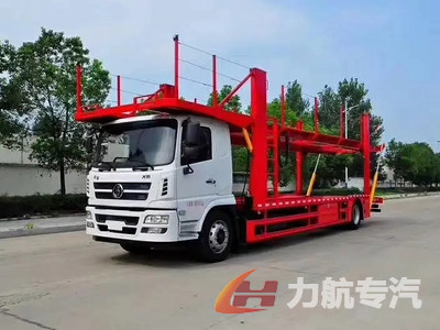 陜汽軒德5位轎運車圖片