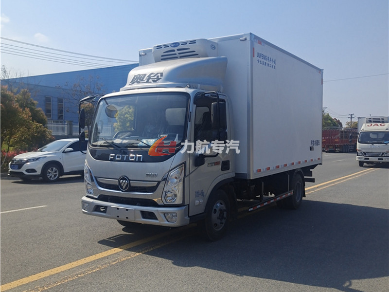 福田奥铃速运冷藏车 奥铃速运CTS不超重冷藏车图片