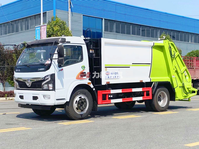 国六东风多利卡8方压缩式垃圾车厂家直销-力航汽车网图片