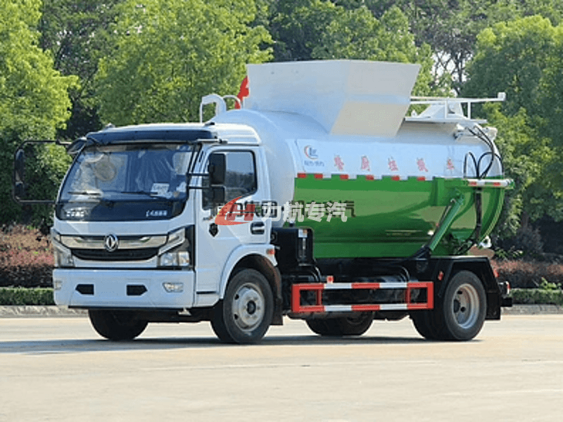 國六東風(fēng)多利卡8方餐廚垃圾車生產(chǎn)廠家-力航汽車網(wǎng)圖片