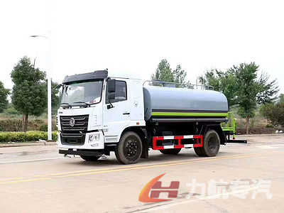 东风华神CS5洒水车  12方高端雾炮洒水车多少钱图片